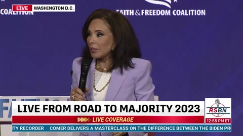 FULL SPEECH: Judge Jeanine Pirro Faith and Freedom Coalition: Road to Majority Conference 6/24/23