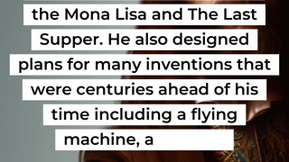 The Universal Genius! Leonardo da Vinci