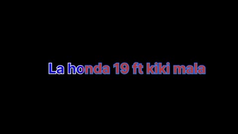 La honda 19 ft kiki mala