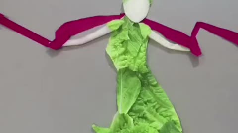 Funny Vegetable Dance, stop motion animation