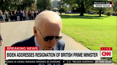 Biden FLIPS OUT, puts hands on reporter for pointing out his unpopularity