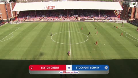 Leyton Orient v Stockport County 1st half