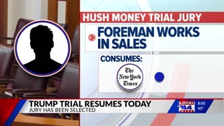 Who are the jurors seated in Trump's hush-money trial