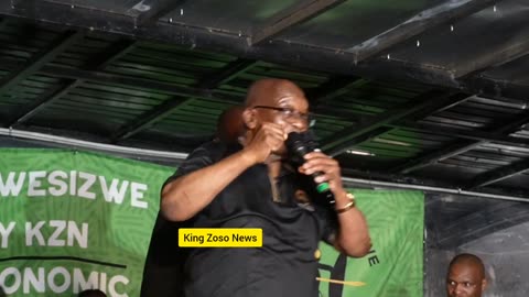 President Zuma ethula inkulumo kwethulwa izimoto ze MK Party