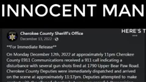 ⭐CALLING THE SHERIFF'S DEPT RESPONSIBLE FOR THE JASON HARLEY KLOEPFER INCIDENT