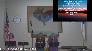 Moose Creek Baptist Church Sing “Doxology” During Service 10-2-2022