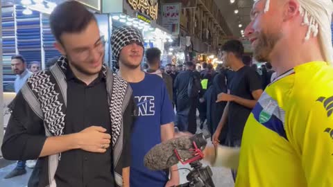 🇮🇶 🇮🇷 Meeting a Fan in Najaf Iraq