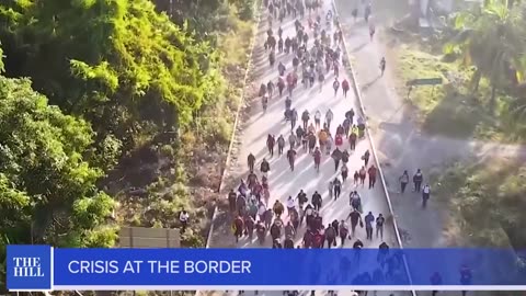 Border Crossings Reach Record Numbers As Migrant Caravan Swells