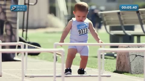 If Cute Babies Competed in the Olympic Games