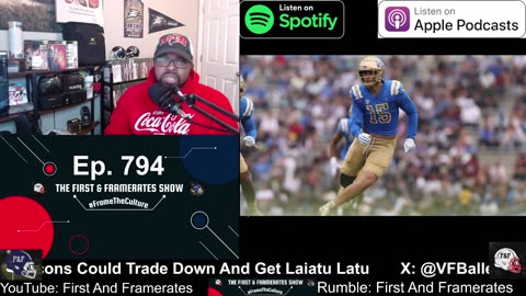Ep. 794 Atlanta Falcons Could Trade Down And Get Laiatu Latu