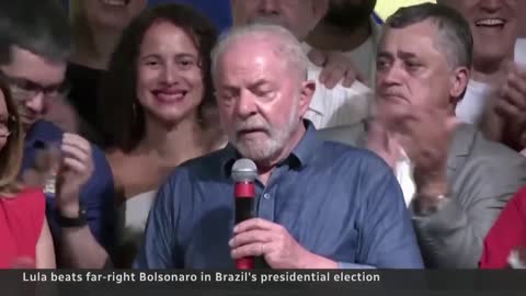 Lula wins Brazil’s presidential election, ousting incumbent Bolsonaro