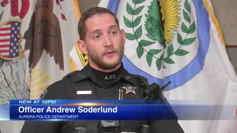 Aurora police officer described rescuing boy, mother from icy retention pond
