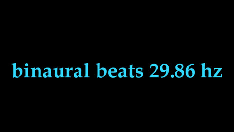 binaural_beats_29.86hz_AudioSphereHealingTones MindRelaxation SleepBinaural