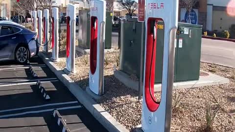 reason why elon musk is now getting rich faster=visible car charging ports popping up all over citys