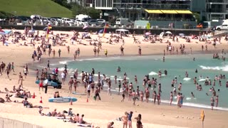 Sydney swelters through hottest day in two years