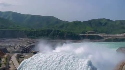 Beautiful view of Tarbela dam