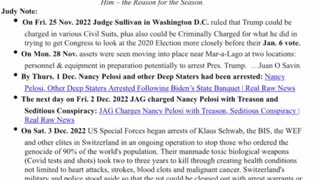 Situation Update 12.07.22 - Trump Can Be Arrested - Q Mil Op - Juan O Savin Intel