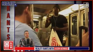 Racist Harasses Family On Subway