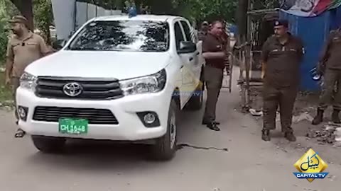 Imran khan arrested Footage from Zaman park