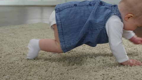 Baby Girl's Crawl