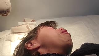 Girl Hits Head And Has To Get Stitches
