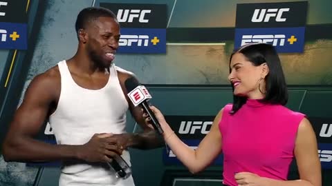 Randy Brown says he’s his biggest critic after #UFCVegas61 win | ESPN MMA