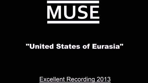 Muse - United States of Eurasia (Live in Charlotte, North Carolina 2013) Excellent