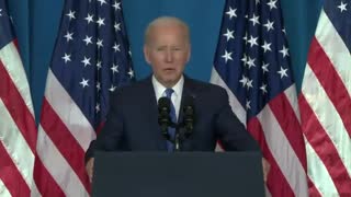 Bumbling Biden Condemns Riots But Calls For Americans To Solve Differences At The "Battle Box"