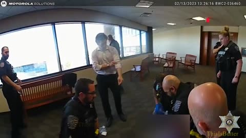 Bodycam video shows deputies save life of juror who collapsed at courthouse