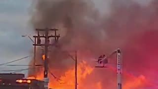 This happened in Chicago. Fire 🔥