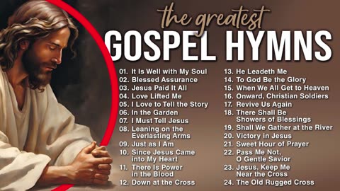 Favourite Hymns✨💥Favourite Hymns Playlist | ✝Gospel Music Compilation🎊