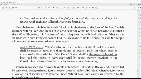 Memorandum Article I -v- Article III Courts 16 of 19