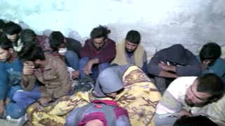 Turkish police raids barrack for Afghan migrant