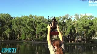 Disc Golf - James Conrad makes INCREDIBLE birdie to force a playoff, The Holy Shot