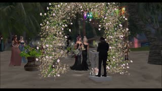 Bubble and Celly wedding