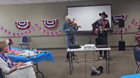 Oklahoma Mike and Bill Taylor perform at Ladies for Liberty Event