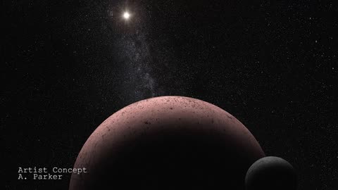 Moonlight Revealed: Hubble Discovers Moon Orbiting Dwarf Planet Makemake 🌒