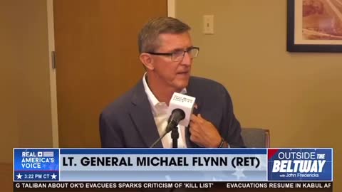 General Flynn Discusses the “Kill List” that the Biden Admin gave to the Taliban