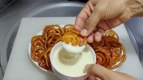 Instant Jalebi with Rabdi | 10 मिनट मे कुरकुरी रसीली जलेबी बनाने का तरीका |Jalebi Recipe