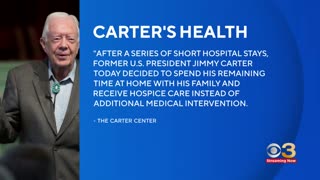 Jimmy Carter to begin receiving hospice care