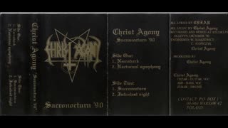 christ agony - (1990) - Sacronocturn (Demo)