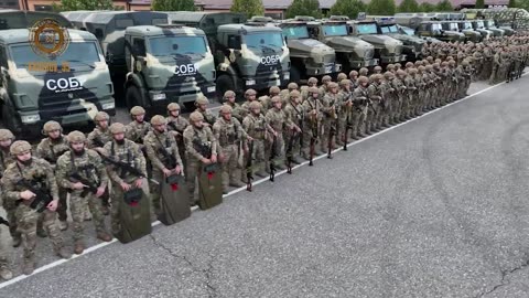 🇷🇺 Ramzan Kadyrov Visits AKHMAT Special Forces Base | Inspection and Captured UAF NATO Equipme | RCF