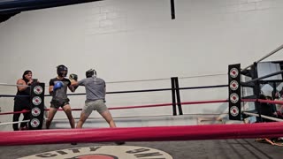 Nick Curley Sparring at TBC, 4/9/2024 vid 1