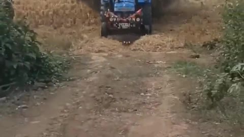 Sonalika, tractor with full load