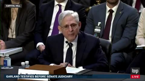 Merrick Garland Gives RIDICULOUS Answer After Being CALLED OUT For Targeting Political Enemies