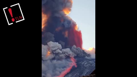 Se desvían todos los vuelos de Catania hasta Sicilia por la erupción del volcán Etna