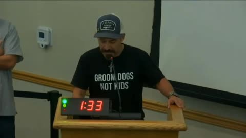 "Groom Dogs Not Kids" CA Dad Speaks Out
