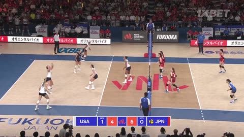 🇯🇵 JPN vs. 🇺🇸 USA - Highlights / Week 3 / Women's VNL 2024/Volleyball!