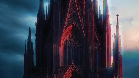 Gothic Architecture | Gothic Cathedral | Gothic Church | Brick Gothic | AI Art #gothicarchitecture