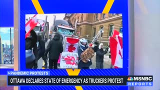 MSNBC Host Katy Tur talks about the Ottawa protest
